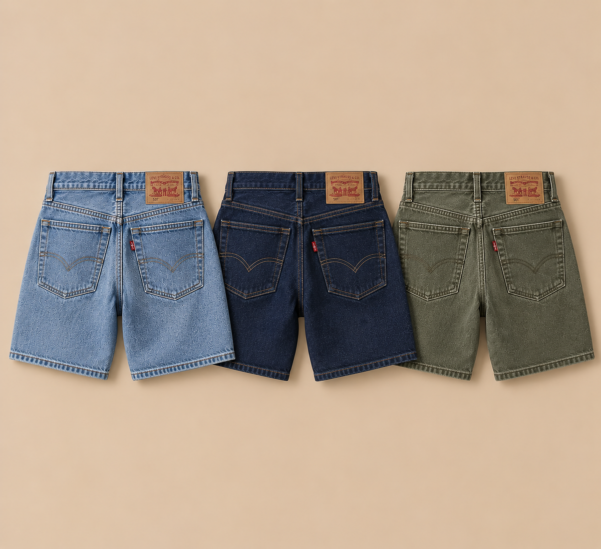 Box de shorts en jean Levi's seconde main en lot – O'FRIP