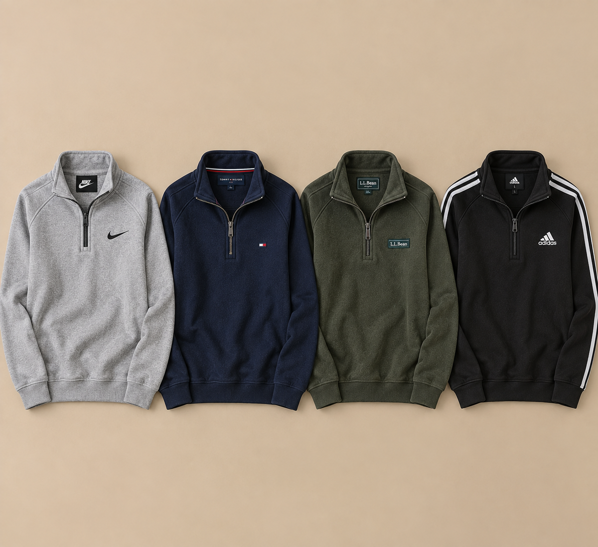 Box de pulls half zip de marques seconde main en lot – O'FRIP